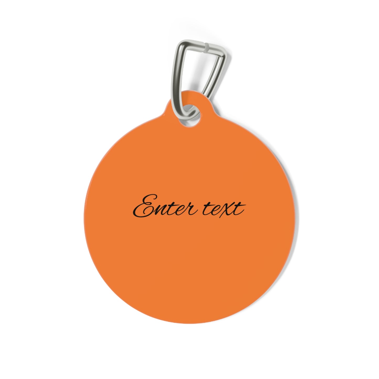 Customizable 1" Dog Tag for Dog Collar